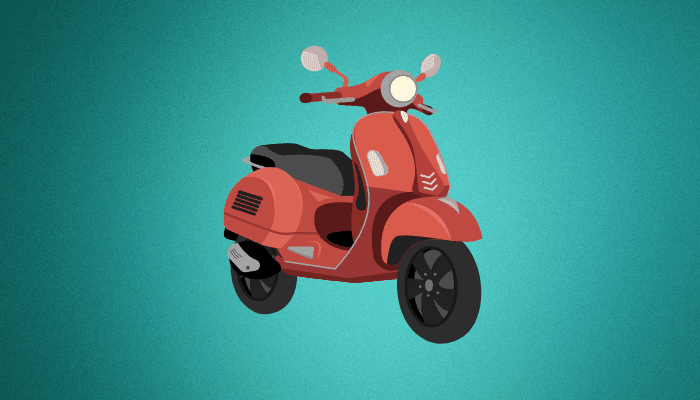 L'autonomie d'un Piaggio Zip