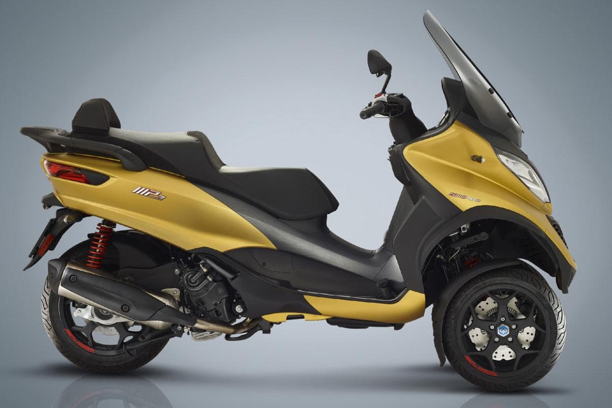 Nouveauté : le Piaggio MP3 500 avec sa redoutable marche arrière