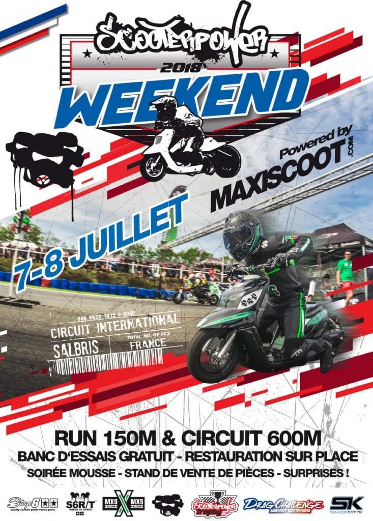 Participez au ScooterPower Weekend (6 et 7 juillet)