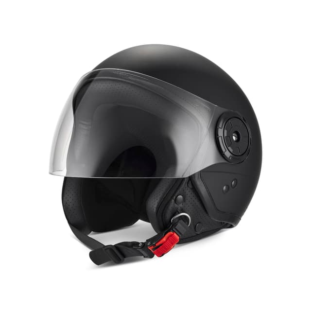 Casque Jet Ouvert Pour Scooter/vélo – Double Visière, ABS, Taille M (57-58 Cm) – Certifié, Aéré