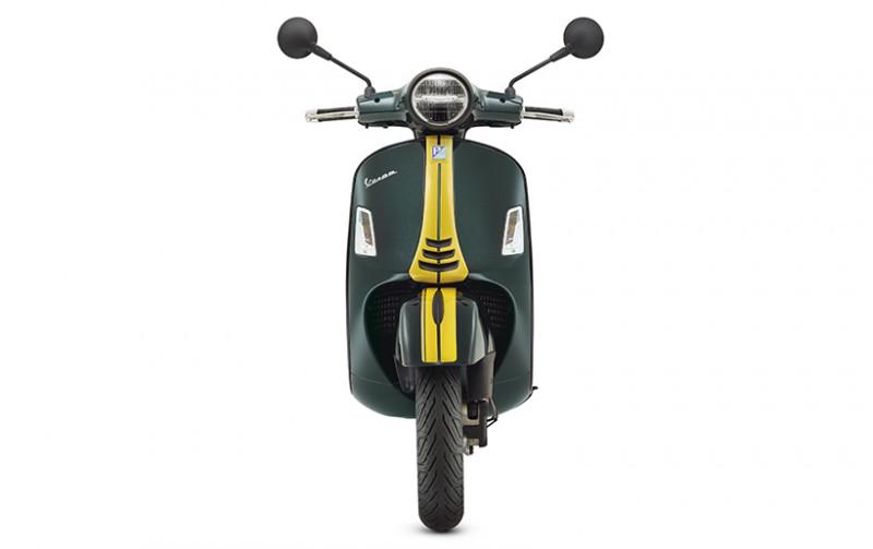 GTS Super Racing Sixties 125 Vert et jaune, face