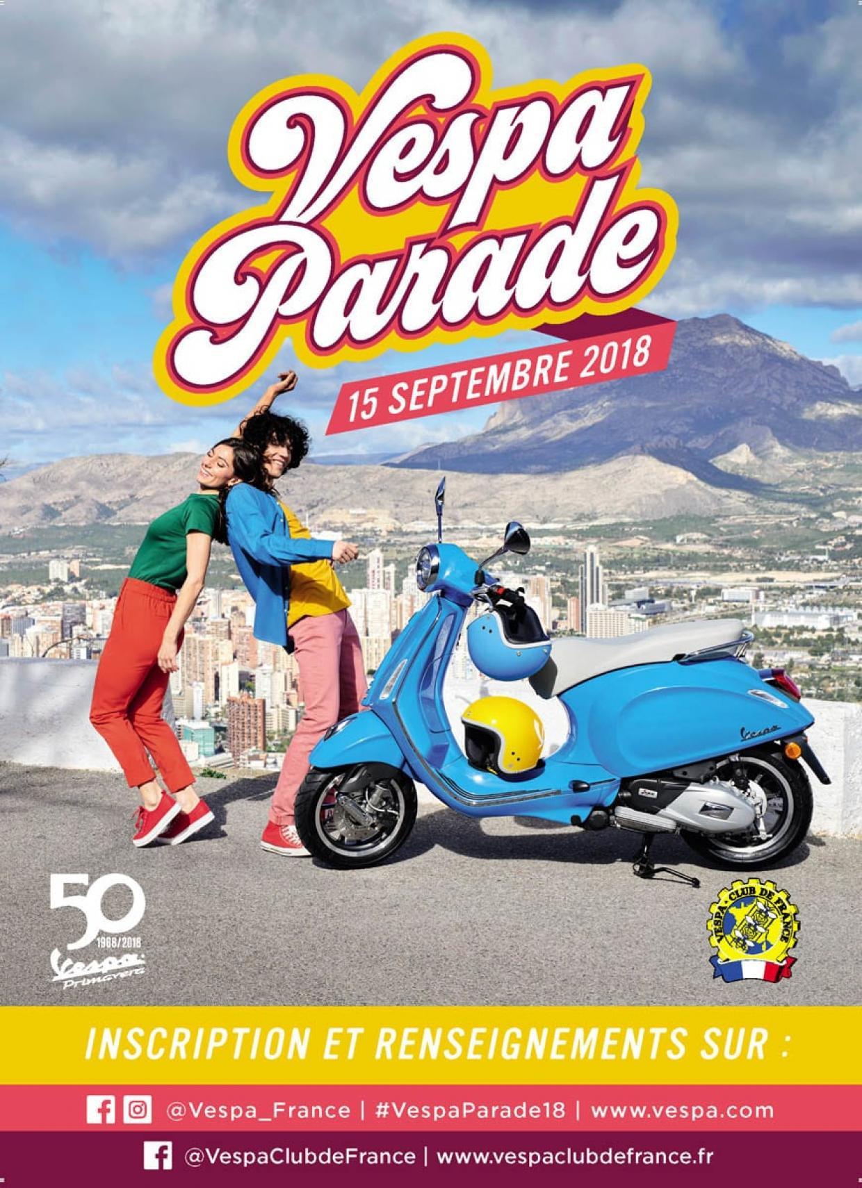 Vespa parade