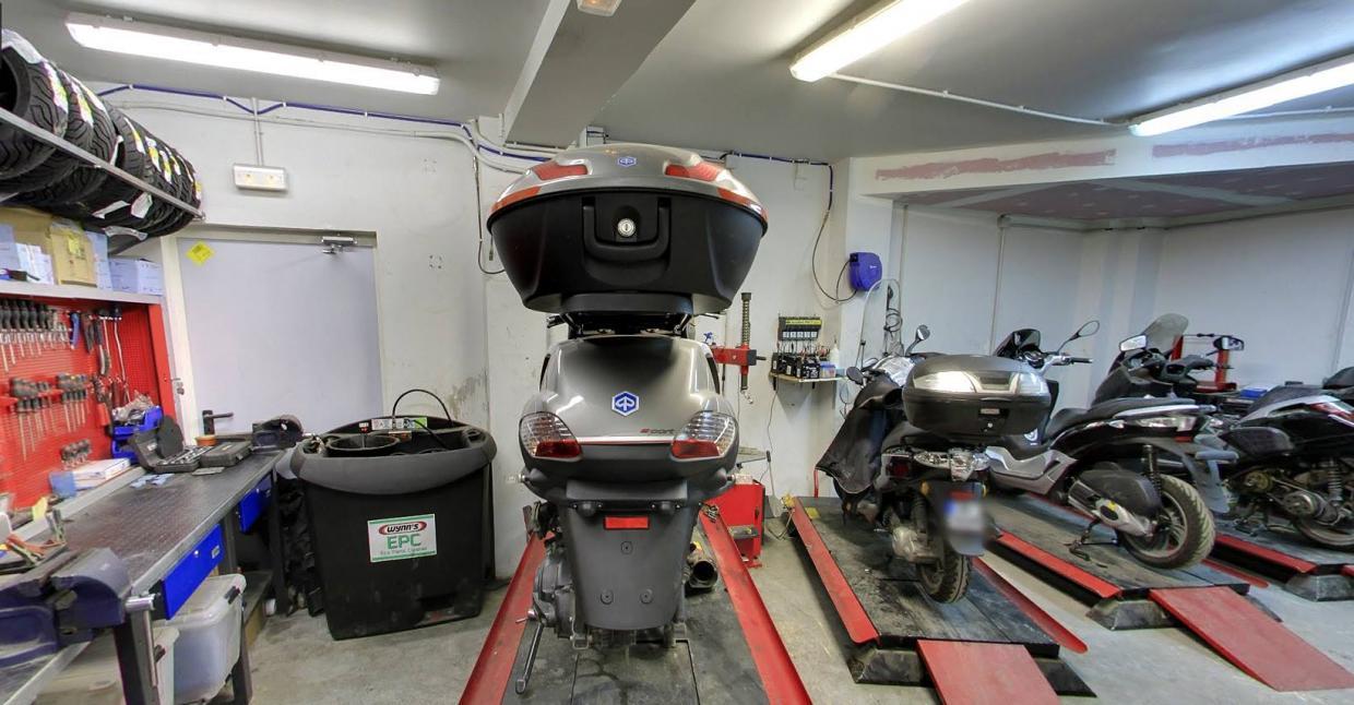 réparer scooter